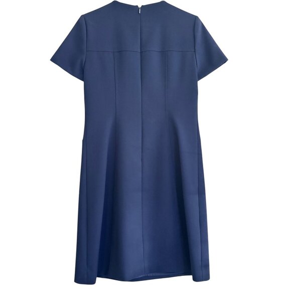 Elie Tahari Women's Black Short Sleeve Jaelyn Dress Size 6 - Picture 4 of 15